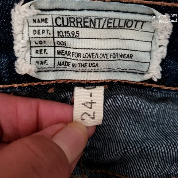 Current/Elliott The Rolled Skinny Adventure Jeans - Picture 6 of 8